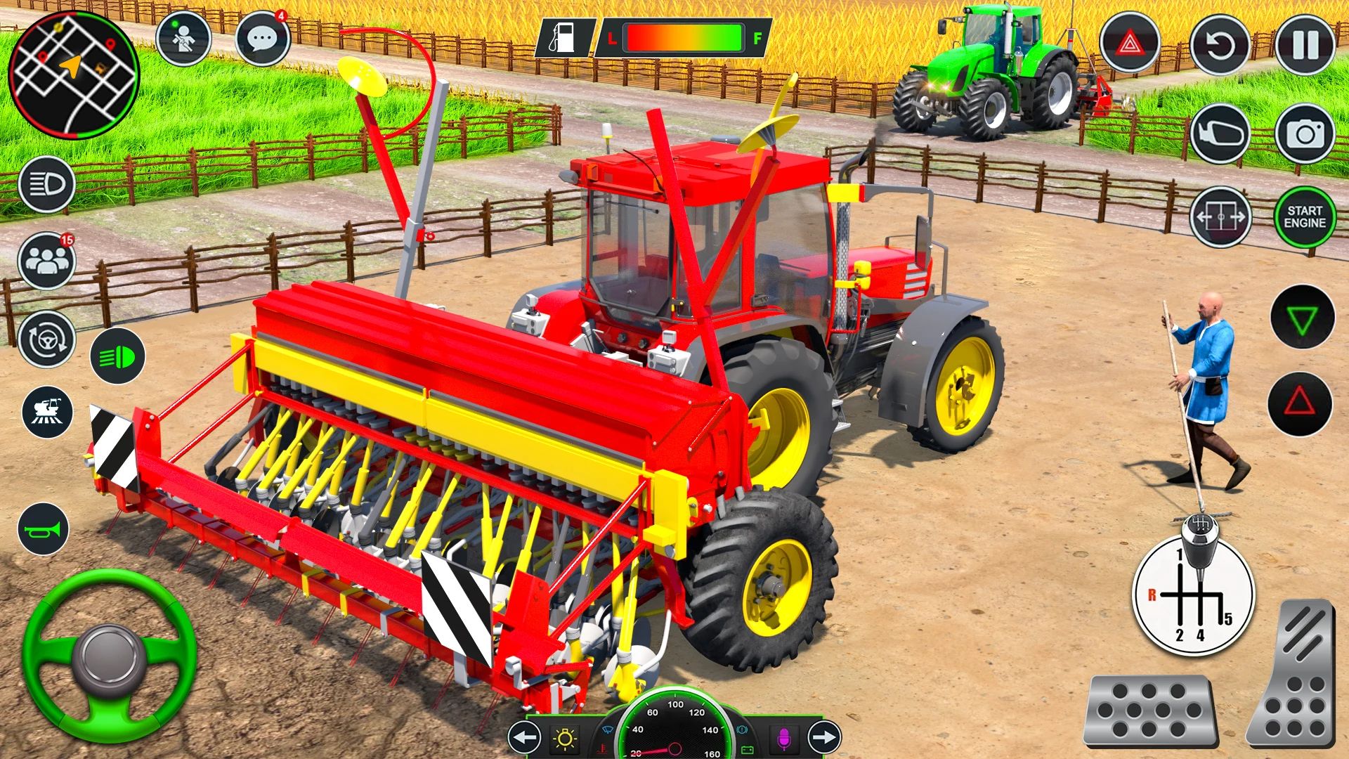 Real Tractor Driving Game screenshot