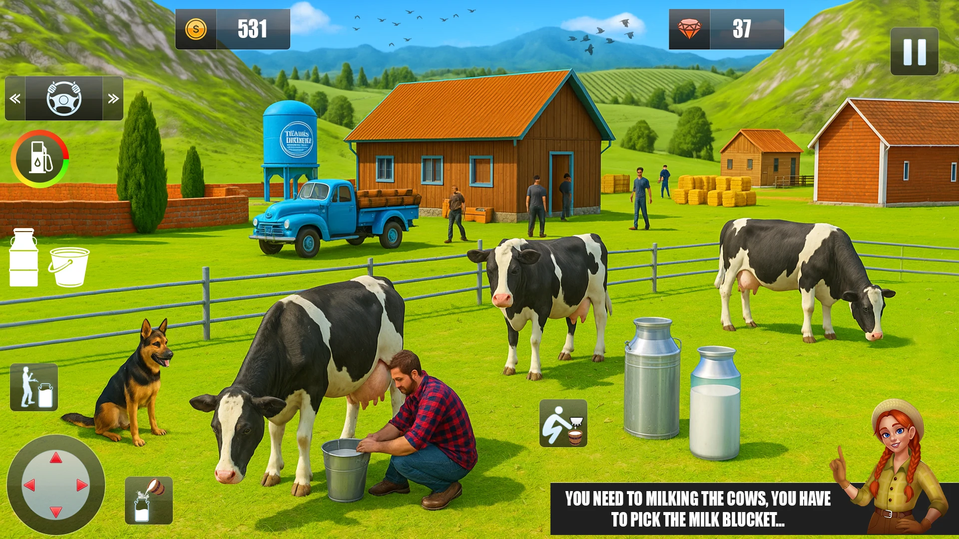 Real Tractor Driving Game screenshot