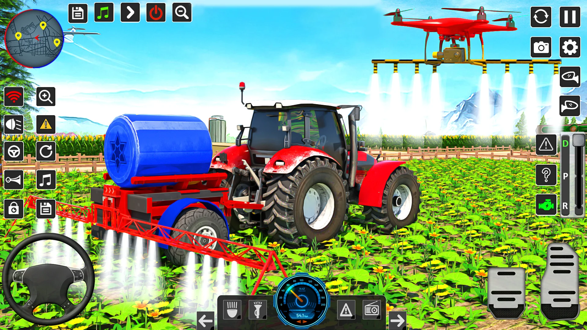 Real Tractor Driving Game screenshot